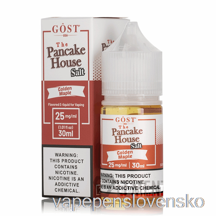 Zlaté Javorové Soli - Palacinkáreň - Gost Para - 30ml 50mg Vape Cigareta